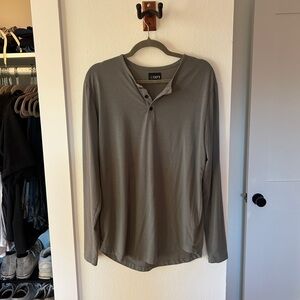 Cuts Sage Green Men's Shirt